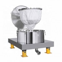 PD Series Bag Lifting Top Discharge Filter Centrifuge for hemp oil ethanol